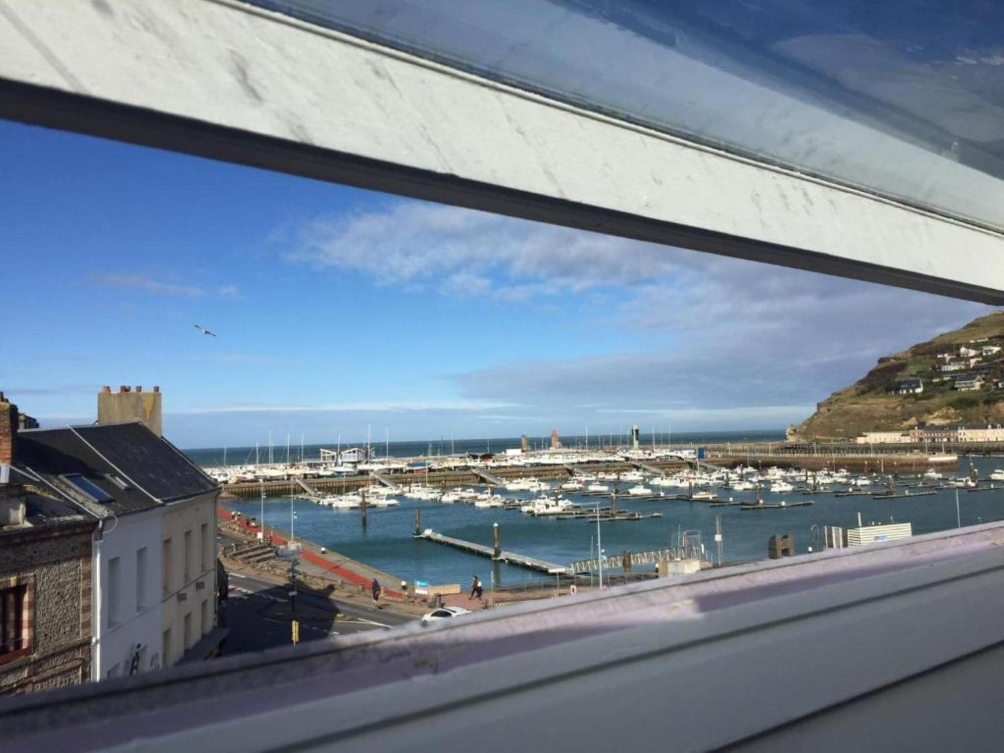 Le Semaphore Vue Port Et Mer Fécamp Buitenkant foto